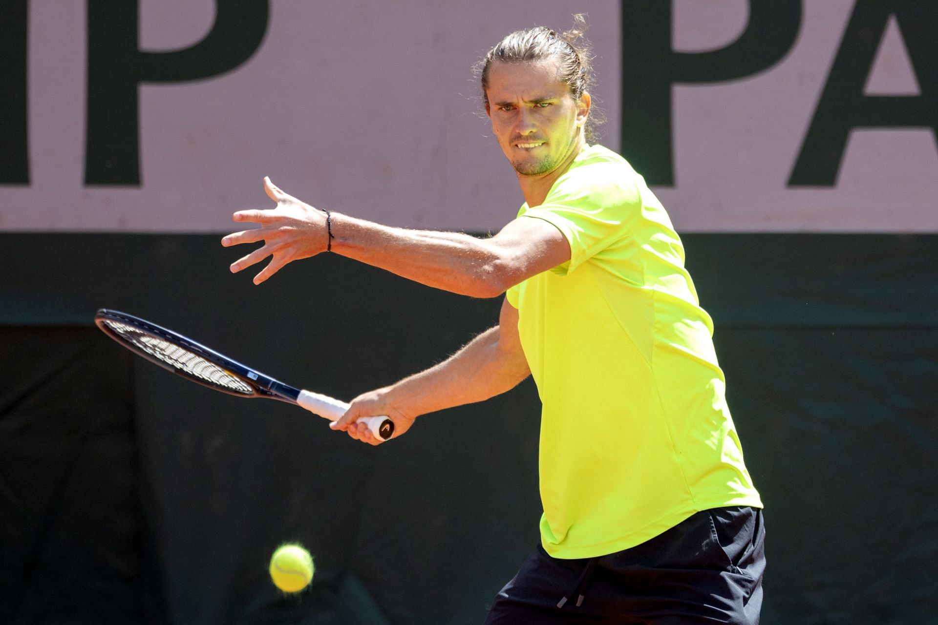 Alexander Zverev at the French Open 2025. (Photo: Getty)